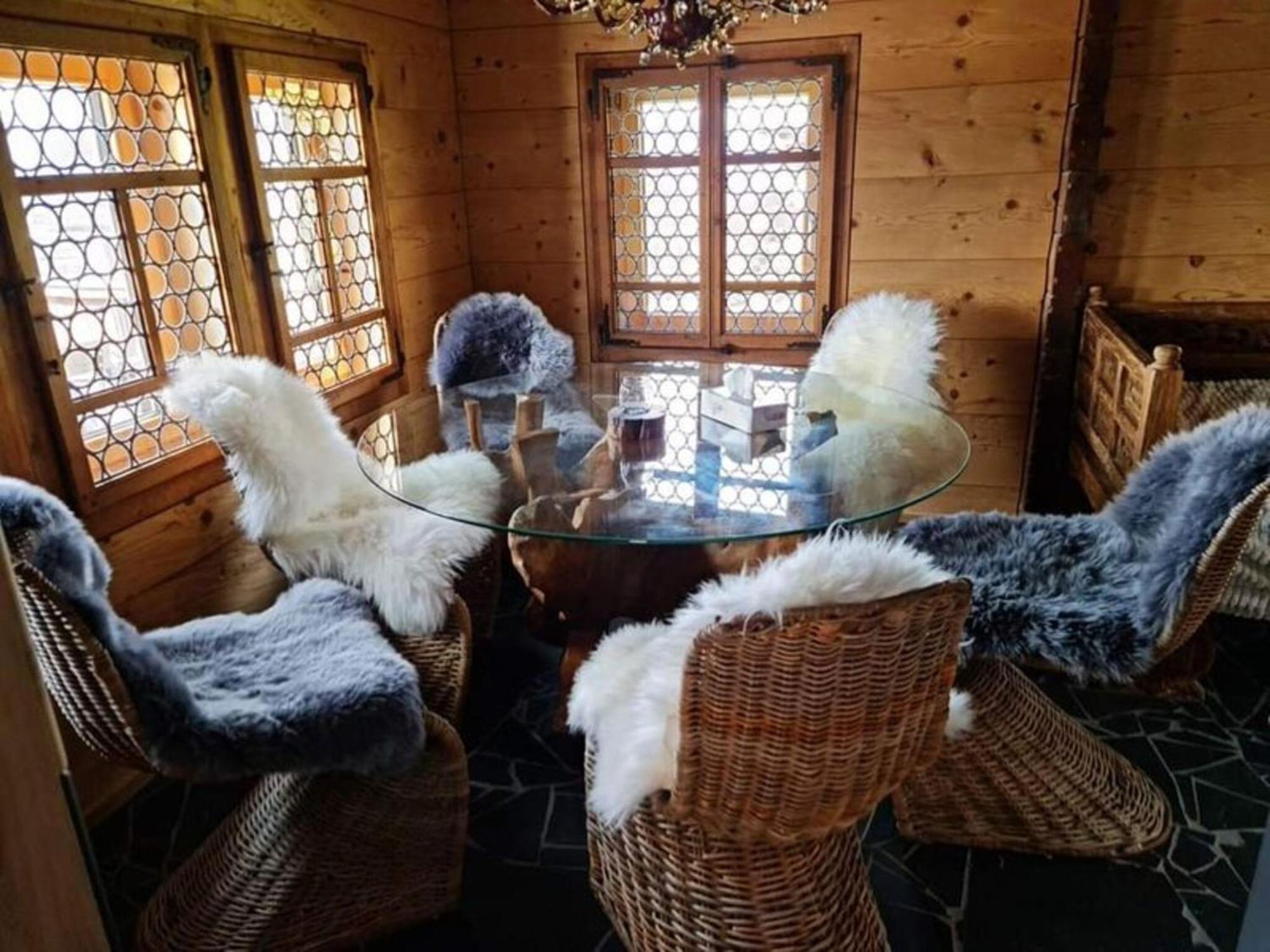 Chalet With View Of The Mountains And The Thun Lake Sigriswil Dış mekan fotoğraf