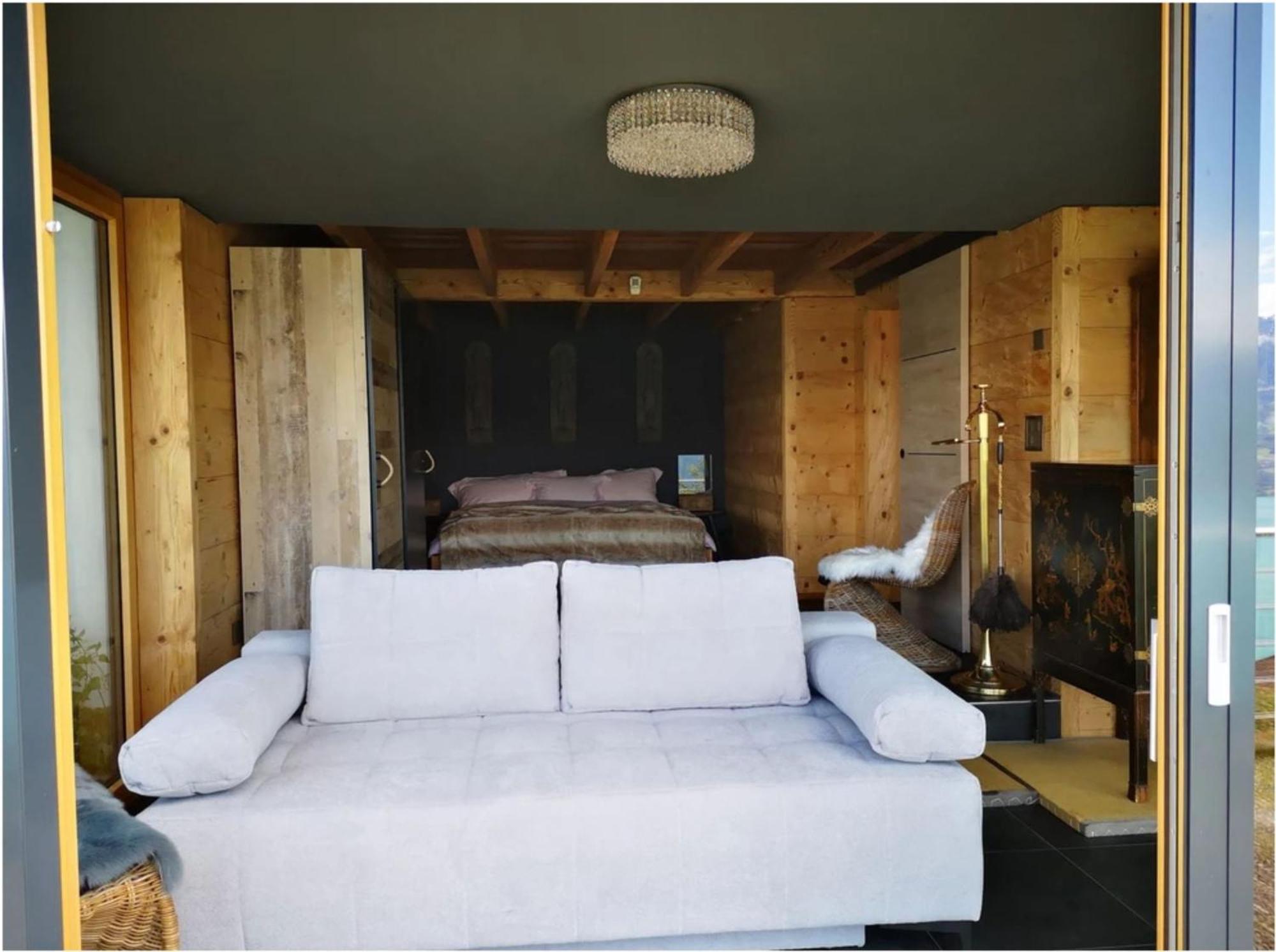 Chalet With View Of The Mountains And The Thun Lake Sigriswil Dış mekan fotoğraf