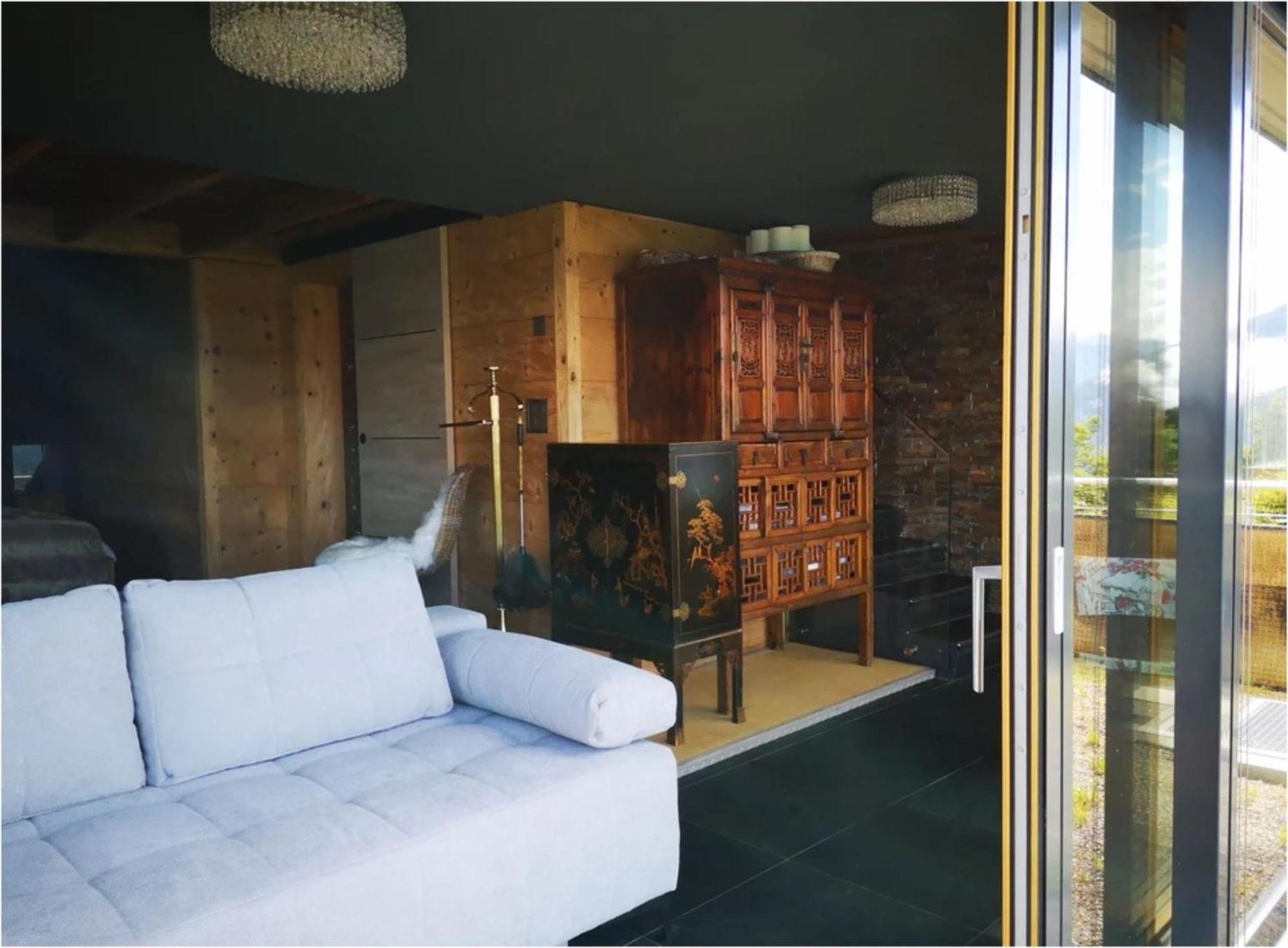 Chalet With View Of The Mountains And The Thun Lake Sigriswil Dış mekan fotoğraf